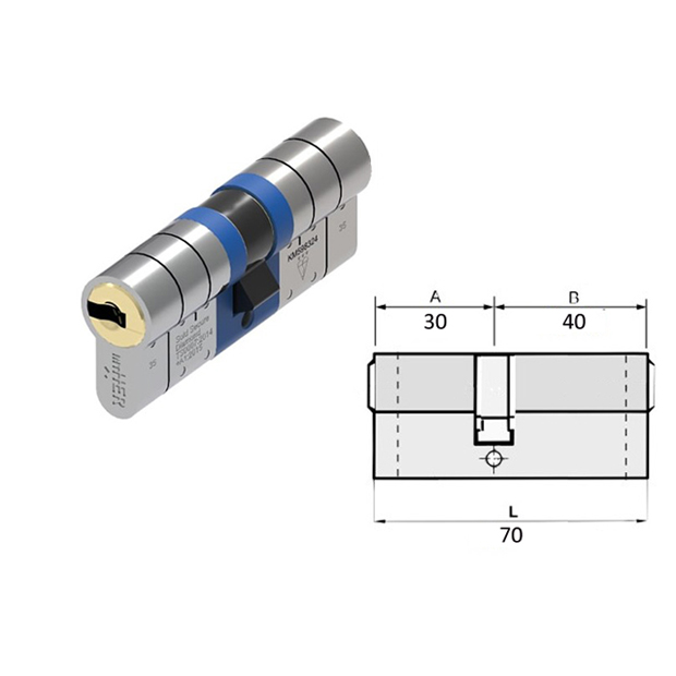 Cilindro MAG-01 30x40 HN