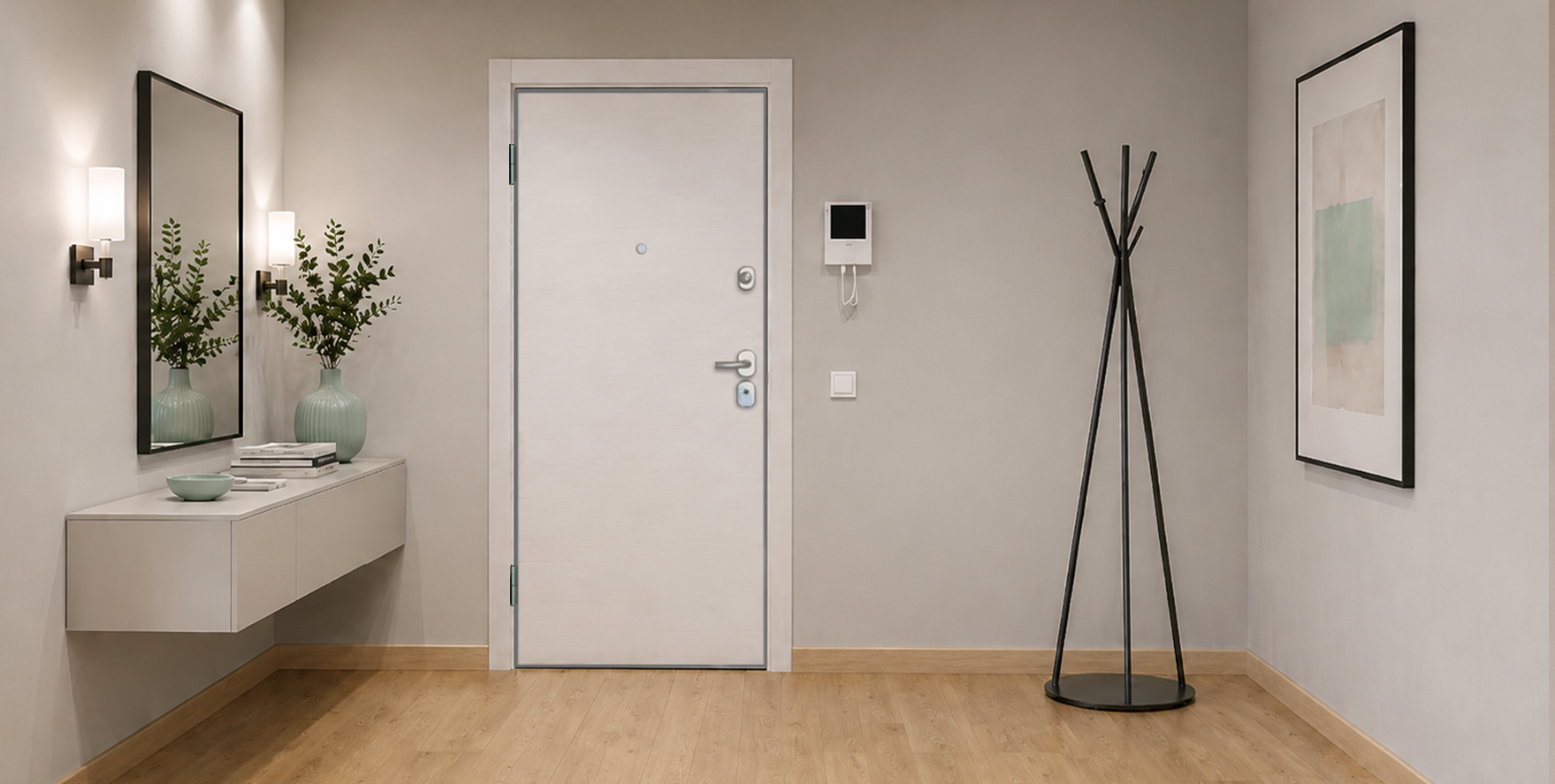 PUERTA ACORAZADA - LAMINADAS - MODELO X1000 - TALCUM