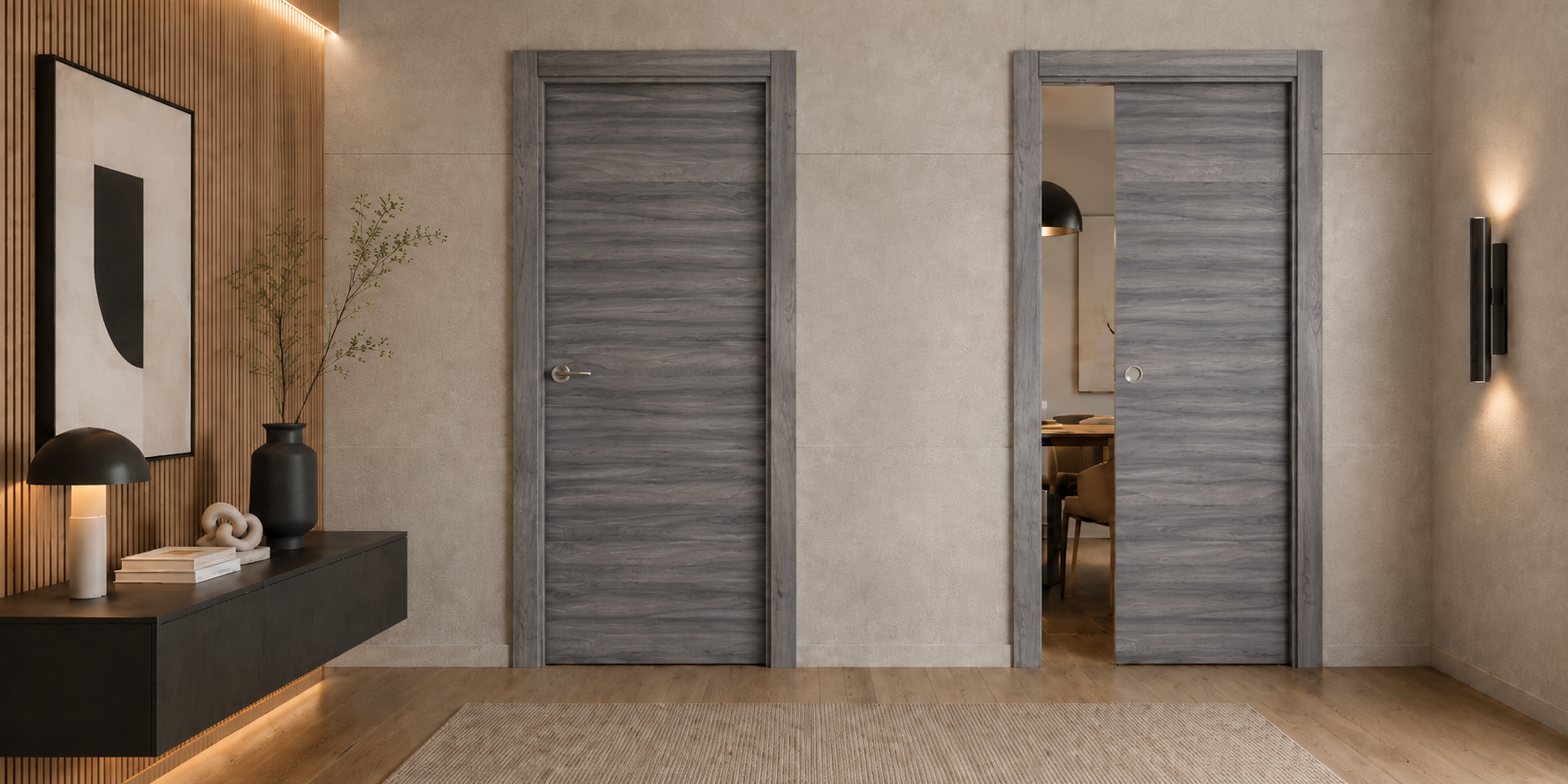 PUERTA PASO - LAMINADAS - MODELO X1000 - VULCANO