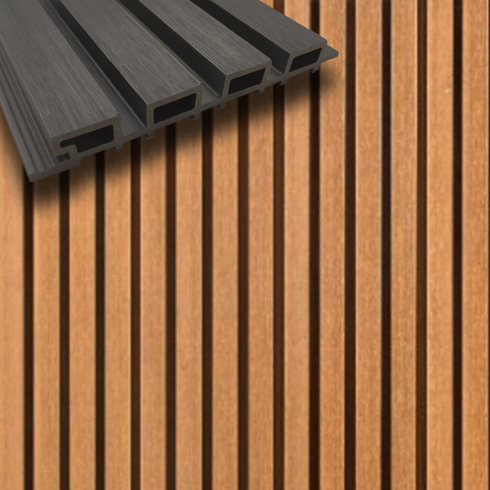 PANEL DE LISTONES DECO WALL NATUR - CAFE