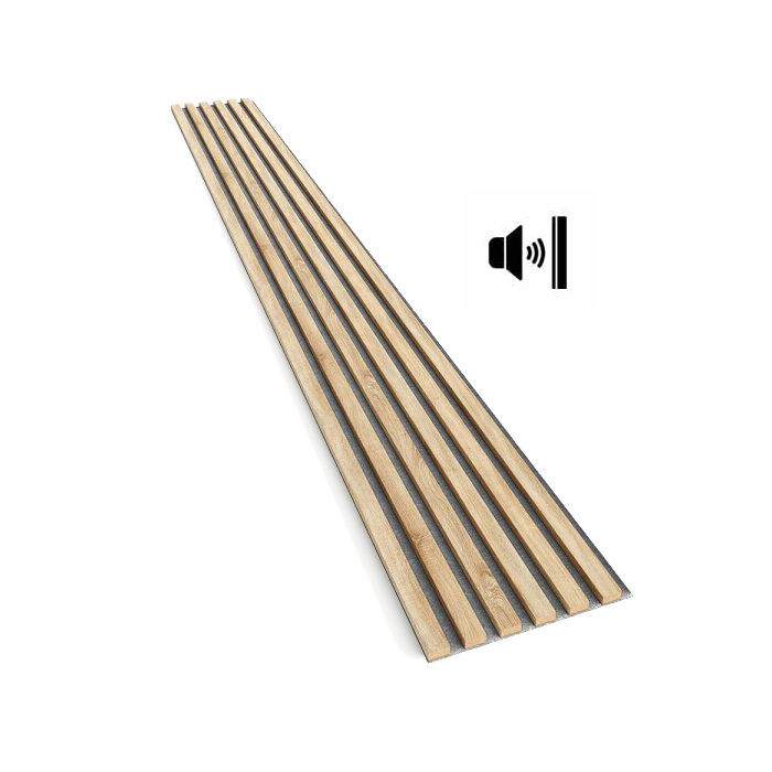 ACUSTIC - LAMINADO ROBLE CL LMO-02 - FIELTRO BEIGE