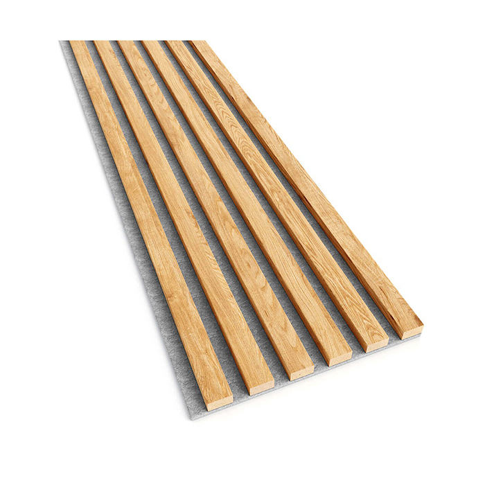 ACOUSTIC IGNÍFUGO - LAMINADO ROBLE NAT LMO203 - FIELTRO GRIS