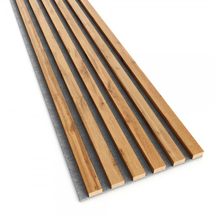 ACOUSTIC IGNÍFUGO - LAMINADO ROBLE RUS LMO207 - FIELTRO GRIS