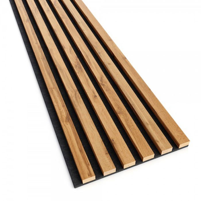 ACOUSTIC IGNÍFUGO - LAMINADO ROBLE RUS LMO207 - FIELTRO NEGRO