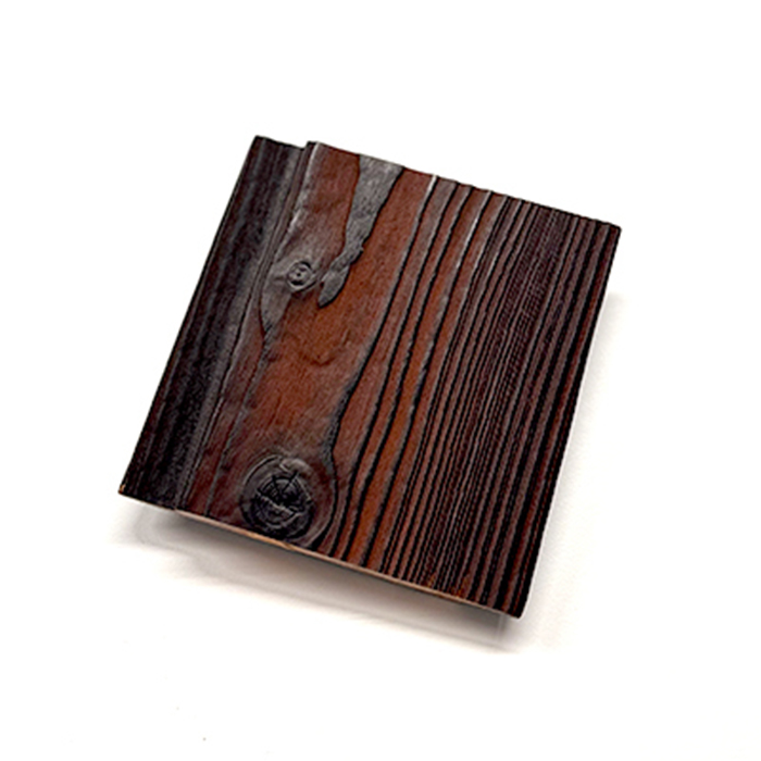 YAKISUGI - SHOU SUGI BAN - ALERCE GRIS OSCURO - DARK GREY - PERFIL PAR O UYS